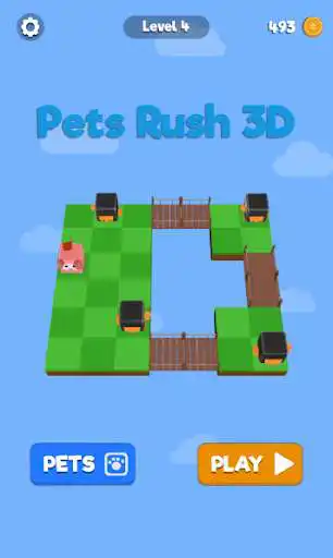 Play Pets Rush 3D  and enjoy Pets Rush 3D with UptoPlay