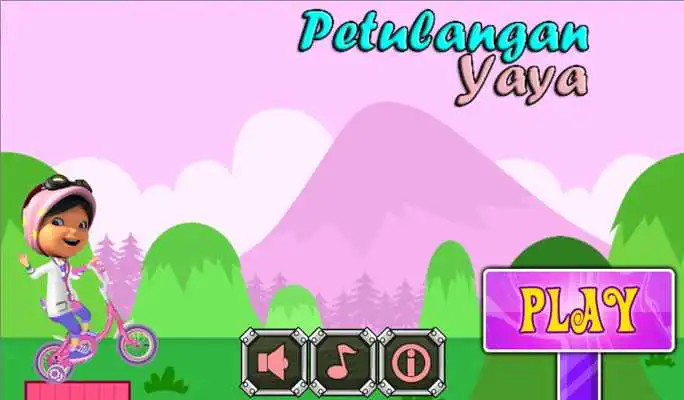 Play Petualangan Yaya Bersepeda