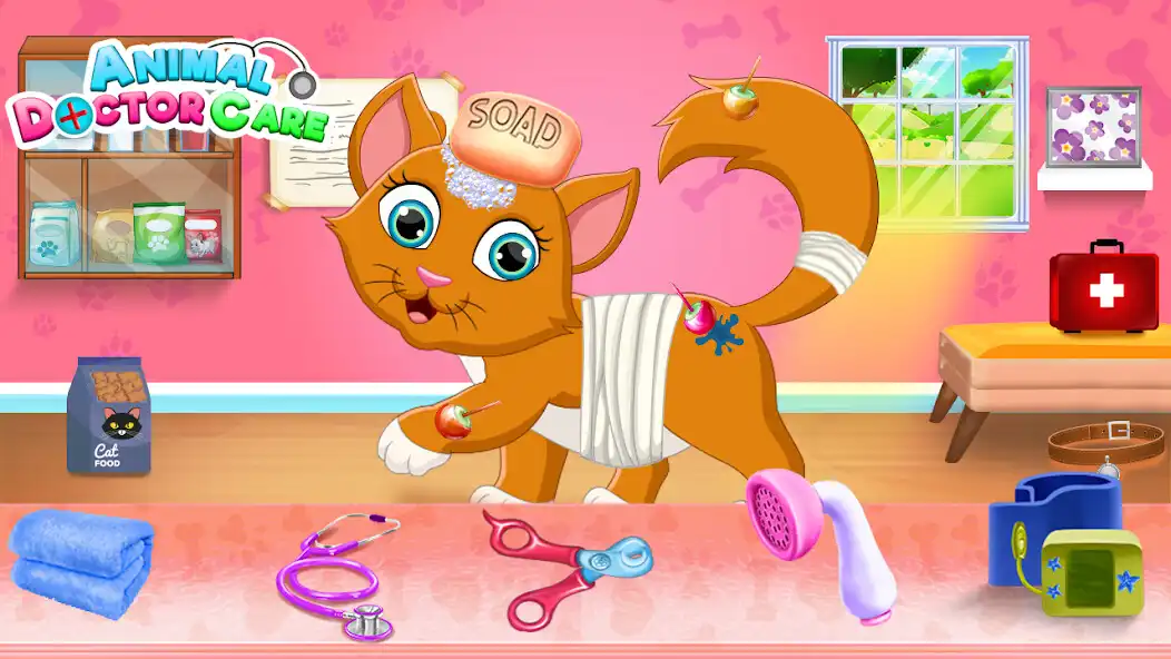 Play Pet Vet Doctor : Animals Care as an online game Pet Vet Doctor : Animals Care with UptoPlay