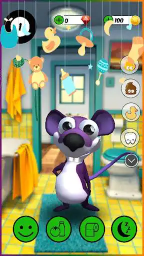 Play Pet virtual friend simulator:Grow with me 2021 as an online game Pet virtual friend simulator:Grow with me 2021 with UptoPlay