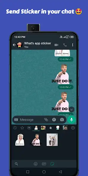 Play PewDiePie Sticker for WA as an online game PewDiePie Sticker for WA with UptoPlay