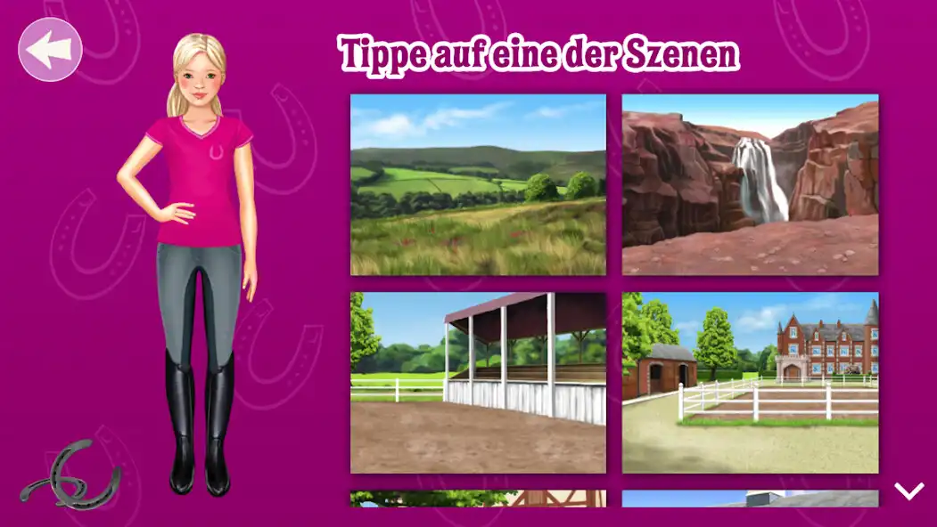Play Pferde- und Reiter Anzieh-Spaß as an online game Pferde- und Reiter Anzieh-Spaß with UptoPlay