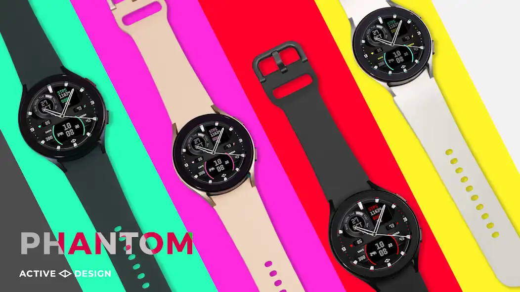 Play Phantom: Hybrid Watch Face as an online game Phantom: Hybrid Watch Face with UptoPlay