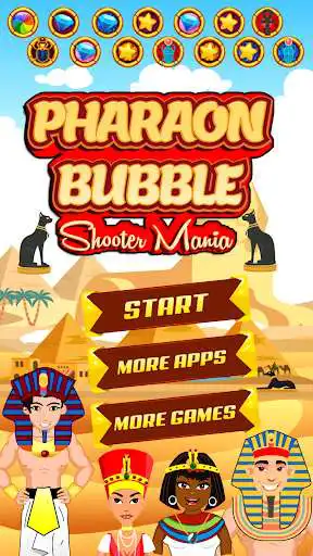 Play Pharaoh Bubble Shooter Mania