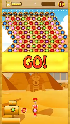 Play Pharaoh Bubble Shooter Mania
