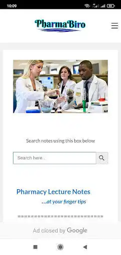 Play Pharmabiro: Pharmacy Books, Notes & Drugs Info  and enjoy Pharmabiro: Pharmacy Books, Notes & Drugs Info with UptoPlay