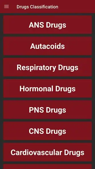 Play Pharmacology Classification  and enjoy Pharmacology Classification with UptoPlay