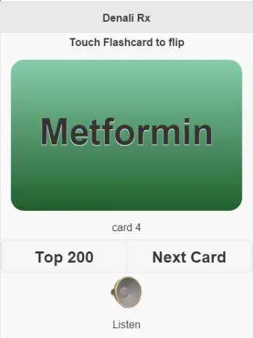 Play Pharmacy Flashcards Demo as an online game Pharmacy Flashcards Demo with UptoPlay