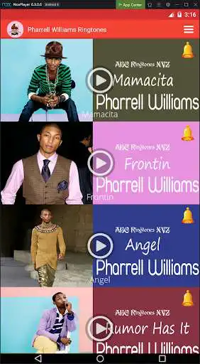 Play Pharrell Williams Ringtones Free as an online game Pharrell Williams Ringtones Free with UptoPlay
