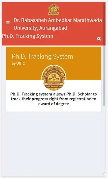 Play PhD Tracking System: Dr BAM Un  and enjoy PhD Tracking System: Dr BAM Un with UptoPlay