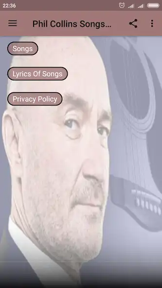 Play Phil Collins Songs  Lyrics  and enjoy Phil Collins Songs  Lyrics with UptoPlay
