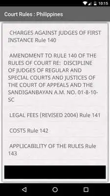 Play Philippines : Court Rules Play Philippines : Court Rules