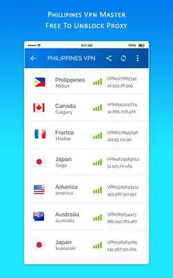 Play Philippines VPN MASTER - Free To Unblock Proxy