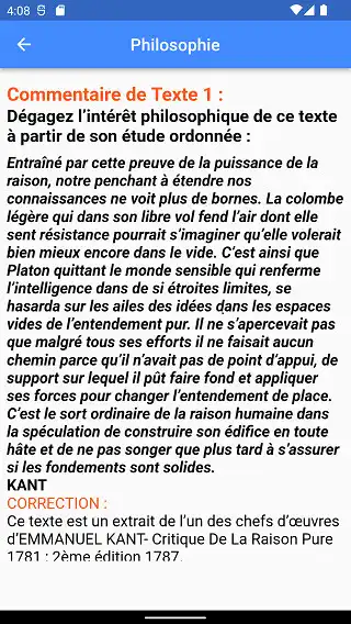 Play Philo : Commentaire de Texte as an online game Philo : Commentaire de Texte with UptoPlay
