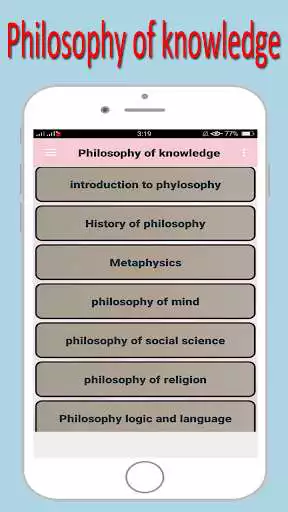 Play Philosophy of knowledge