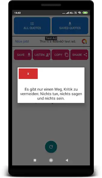 Play Philosophy Quotes - Zitate zur as an online game Philosophy Quotes - Zitate zur with UptoPlay