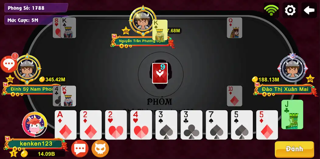 Play Phỏm tala - Tala V79 as an online game Phỏm tala - Tala V79 with UptoPlay