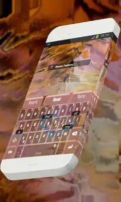 Play Phoenix feathers Keypad Skin