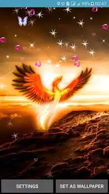 Play Phoenix Live Wallpaper