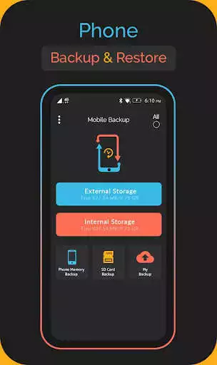 Play Phone backup  restore - All Backup  Restore  and enjoy Phone backup  restore - All Backup  Restore with UptoPlay