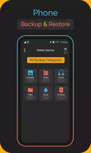 Play Phone backup  restore - All Backup  Restore as an online game Phone backup  restore - All Backup  Restore with UptoPlay