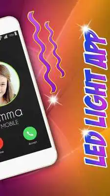 Play Phone Call Flash Led Light App