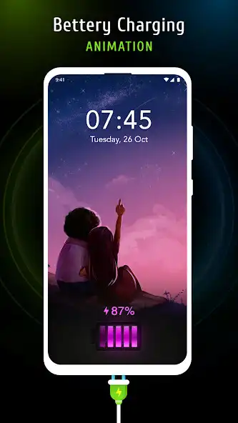 Play Phone Charging Animation as an online game Phone Charging Animation with UptoPlay