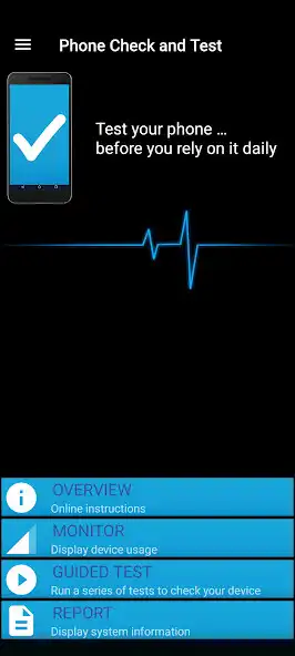 Phone check and test online game with UptoPlay