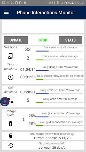 Play Phone Interactions Monitor as an online game Phone Interactions Monitor with UptoPlay