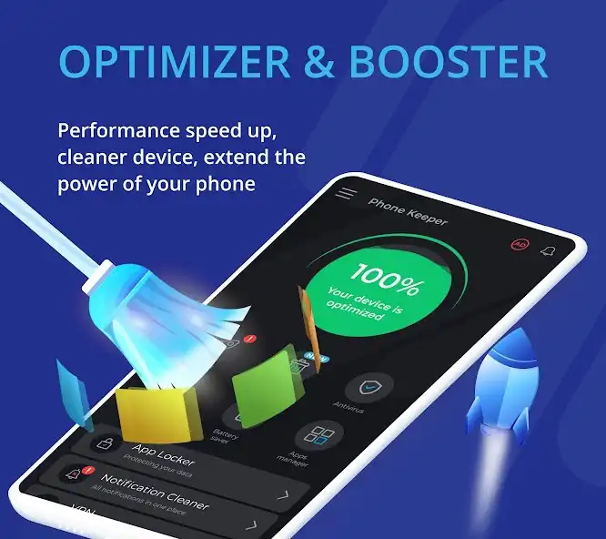 Play Phone Keeper: Cleaner, Booster  and enjoy Phone Keeper: Cleaner, Booster with UptoPlay
