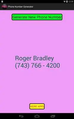 Play Phone Number Generator