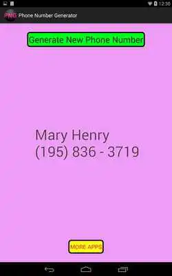 Play Phone Number Generator