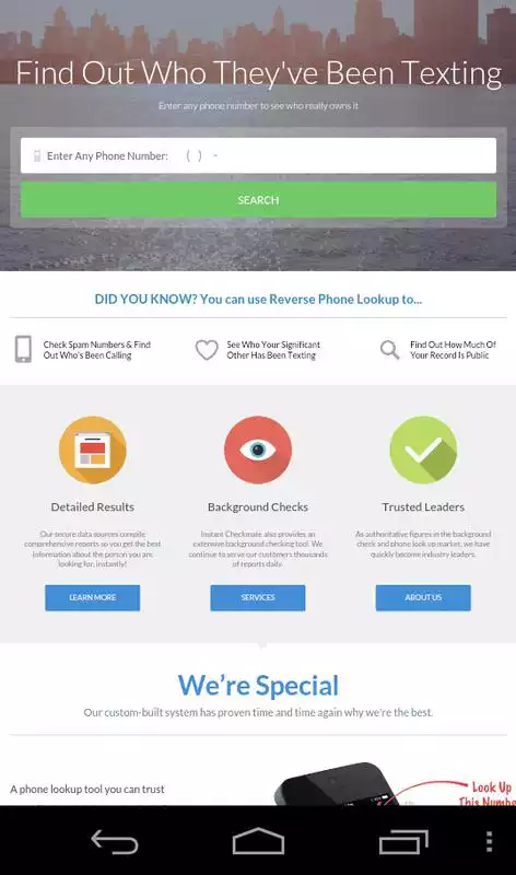Play Phone Number Search