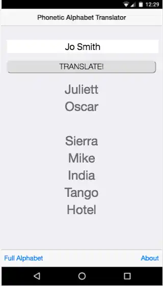 Play Phonetic ABC  and enjoy Phonetic ABC with UptoPlay
