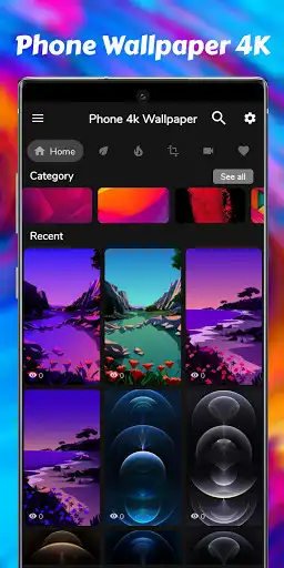 Play Phone Wallpaper 4K  and enjoy Phone Wallpaper 4K with UptoPlay