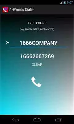 Play PhoneWords Dialer Play PhoneWords Dialer