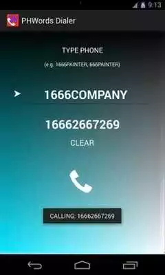 Play PhoneWords Dialer Play PhoneWords Dialer