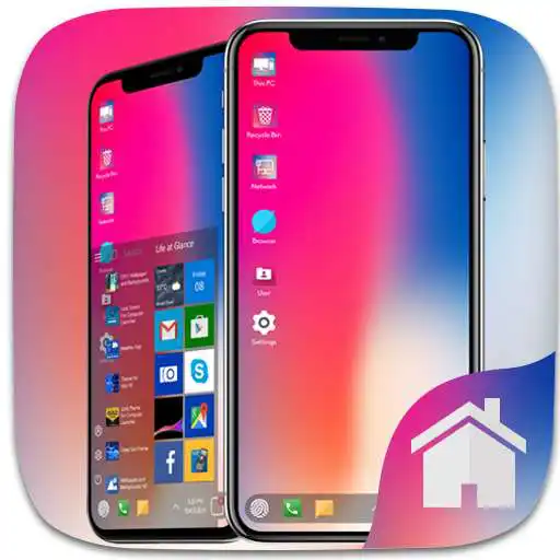 Play Phone X Theme For Computer Launcher APK
