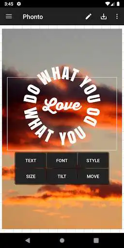 Play Phonto - Text on Photos as an online game Phonto - Text on Photos with UptoPlay