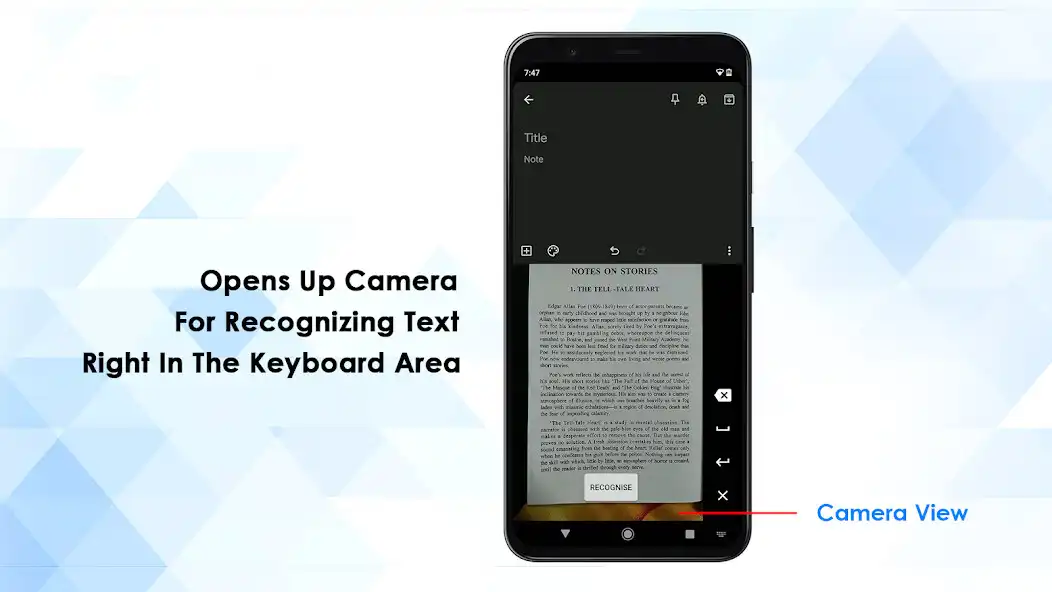 Play Photo2Text Keyboard as an online game Photo2Text Keyboard with UptoPlay