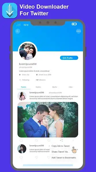 Play Photo and Video Downloader for Tweets  and enjoy Photo and Video Downloader for Tweets with UptoPlay
