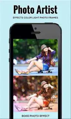Play Photo Artist Effects : Color Light Photo Frames