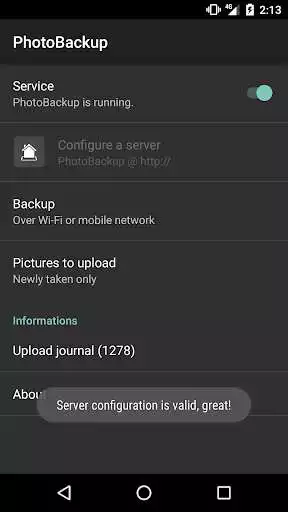 Play Photo Backup as an online game Photo Backup with UptoPlay