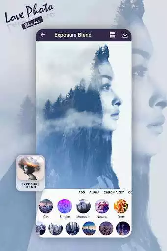 Play Photo Blender - Auto Photo Mixer  Photo Editor as an online game Photo Blender - Auto Photo Mixer  Photo Editor with UptoPlay