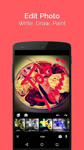 Play Photo Brush  (Write - Draw - Sticker - Filter) as an online game Photo Brush  (Write - Draw - Sticker - Filter) with UptoPlay