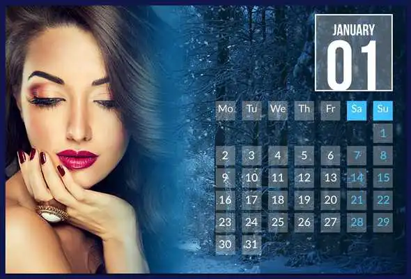 Play Photo Calendar Frames 2018