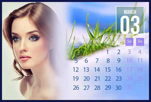 Play Photo Calendar Frames 2018