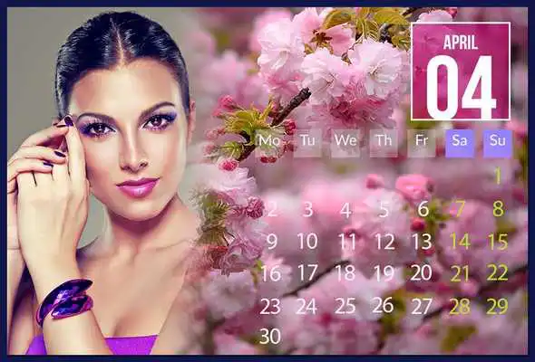 Play Photo Calendar Frames 2018