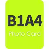 Free play online PhotoCard for B1A4 APK
