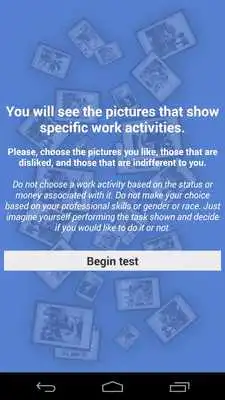 Play Photo choice - Career and Aptitude Test